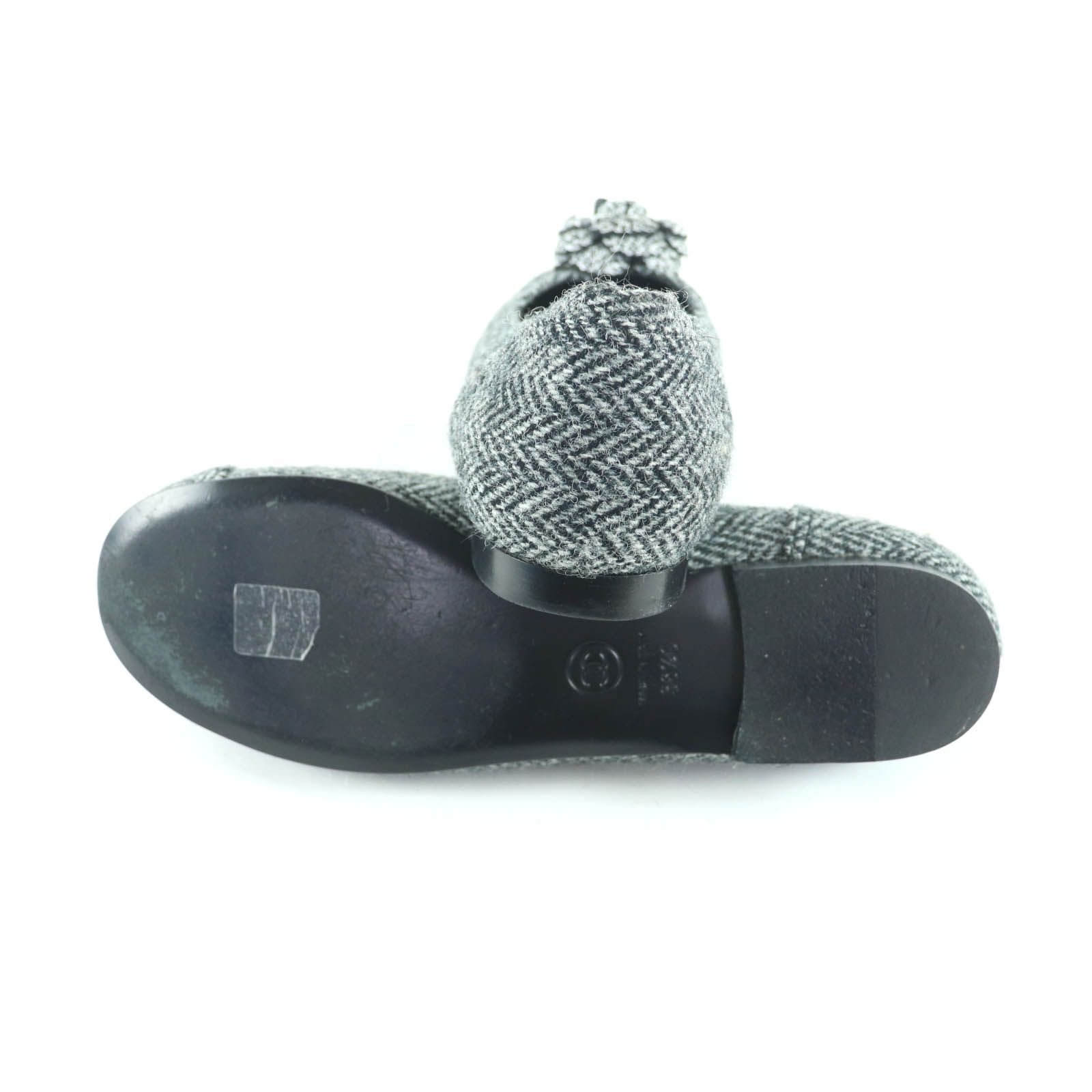 美品☆CHANEL シャネル G31133 スパンコールカメリア付 ココマーク