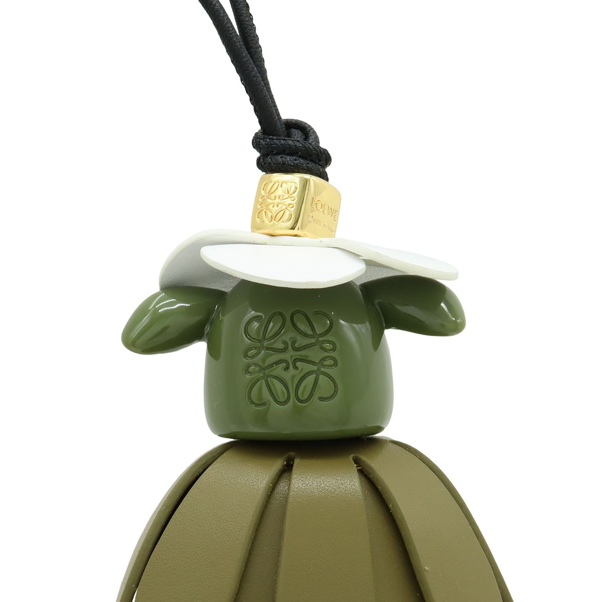 LOEWE ロエベ フラガリア パズ チャーム バッグチャーム カーフスキン