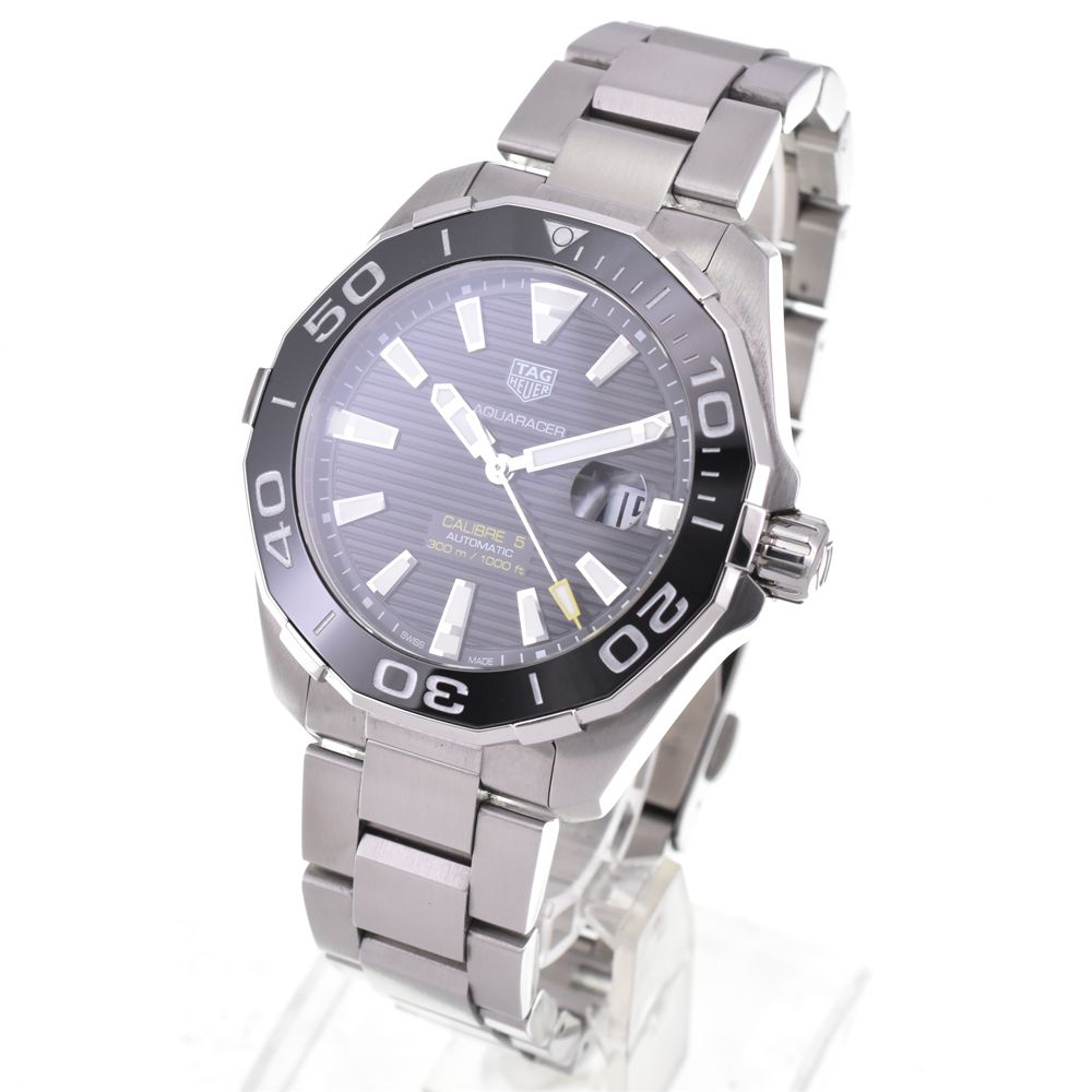 美品 タグホイヤー WAY201A.BA0927 アクアレーサー 自動巻き 高コストパフォーマンスな機械式時計／タグ・ホイヤー アクアレーサー