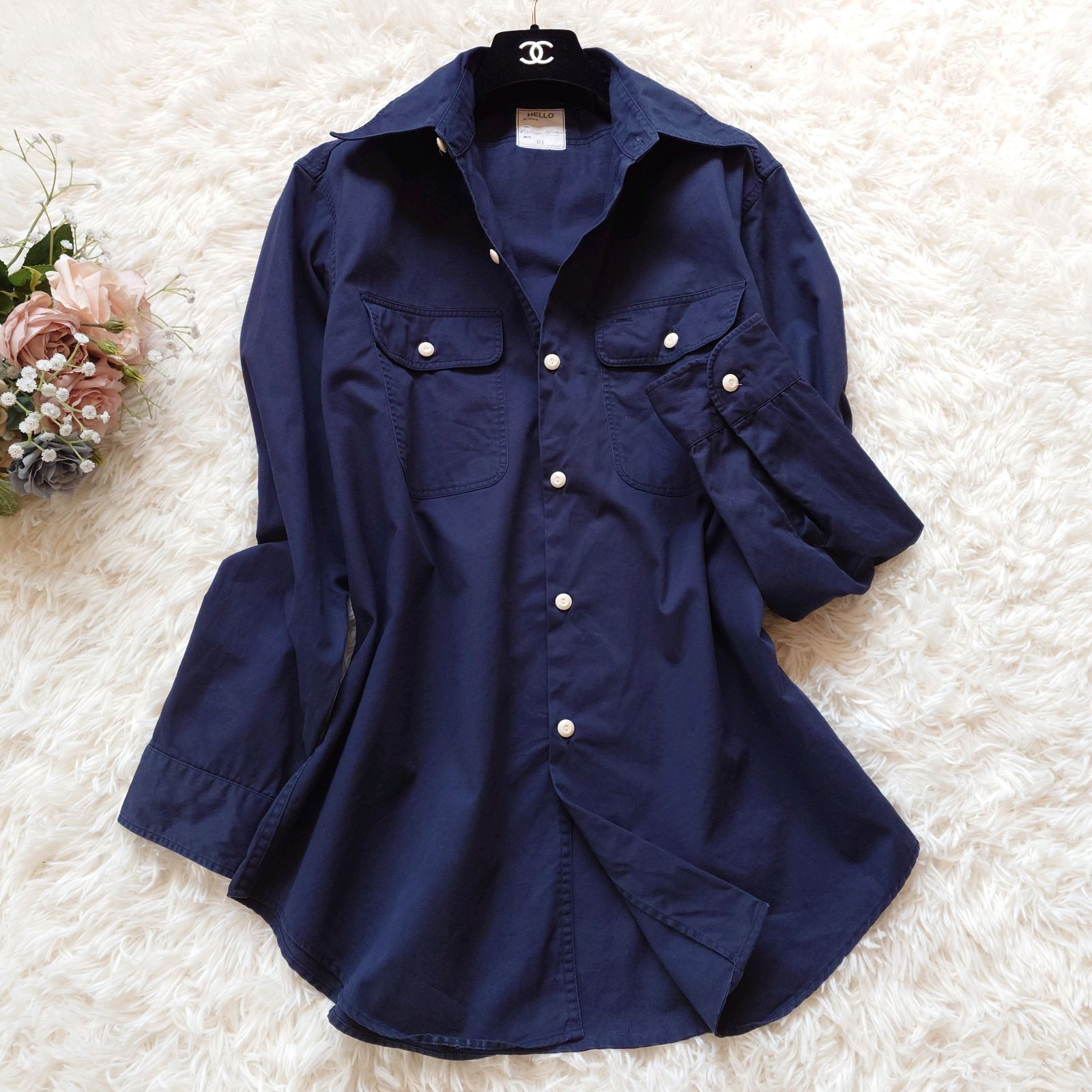 マディソンブルー MADISON BLUE HAMPTON SHIRT ハンプトンシャツ 長袖 