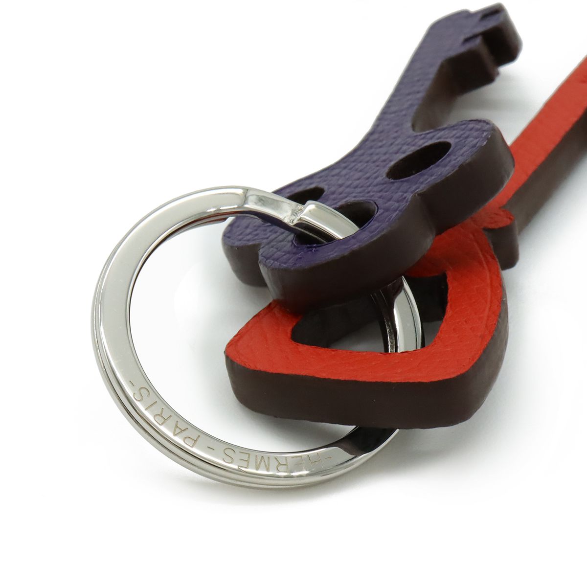 HERMES エルメス プティアッシュ キーホルダー キーリング チャーム 鍵