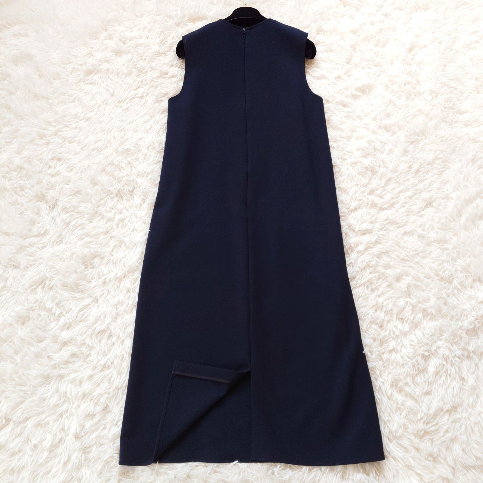 ヨーコチャン YOKOCHAN ノースリーブ ロング ワンピース ドレス