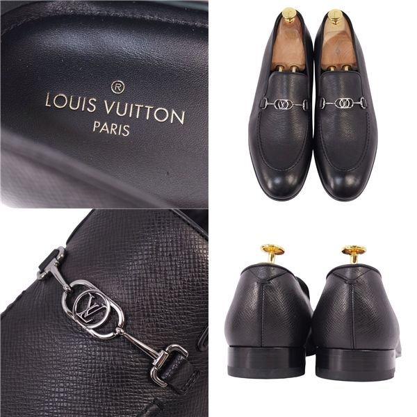 未使用 ルイヴィトン LOUIS VUITTON ローファー LVクラブ ライン