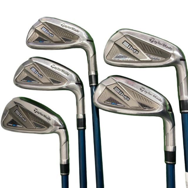 中古SIM2 MAX アイアン 5本 TENSEI BLUE TM60 S 中古】 テーラーメイド SIM2 MAX 5S アイアンセット IR TENSEI BLUE