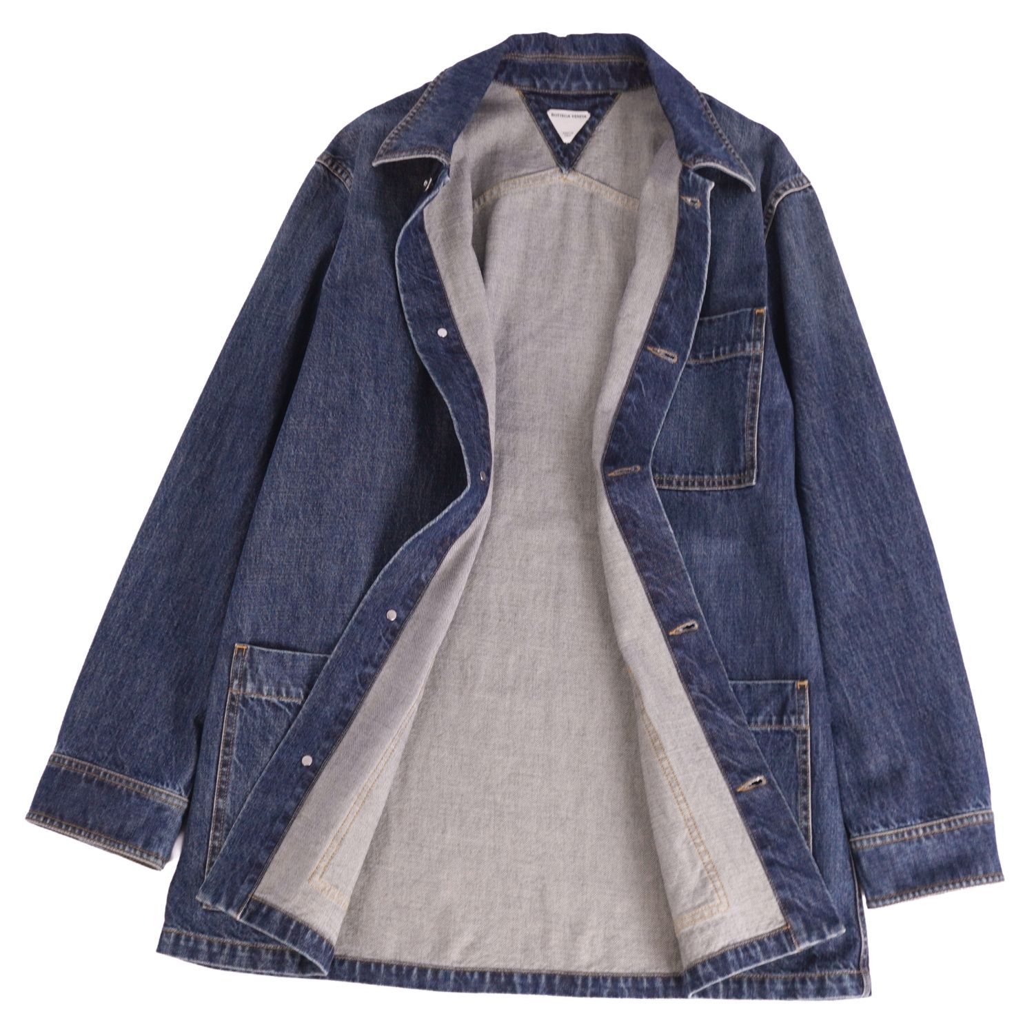 極美品 ボッテガヴェネタ BOTTEGA VENETA デニムジャケット カバー