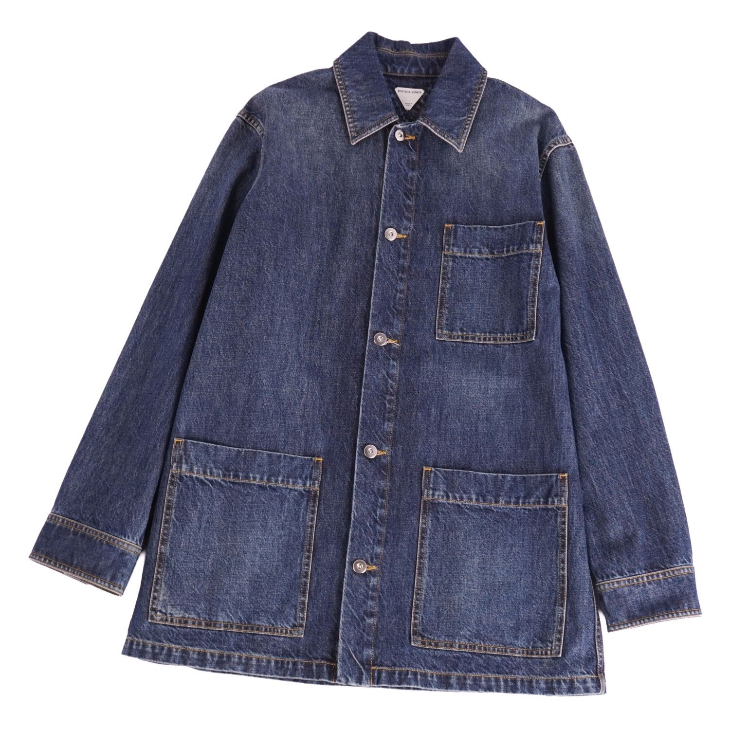 ボッテガヴェネタ BOTTEGA VENETA　オーバーサイズデニムジャケット 極美品 ボッテガヴェネタ BOTTEGA VENETA デニムジャケット カバー