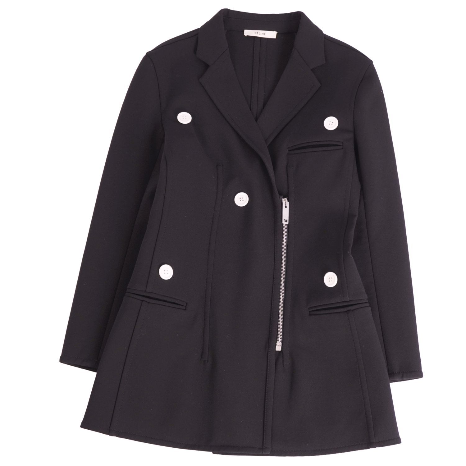 Celine テーラードジャケット CELINE（セリーヌ）テーラードジャケット ベージュ サイズ:36(XS位