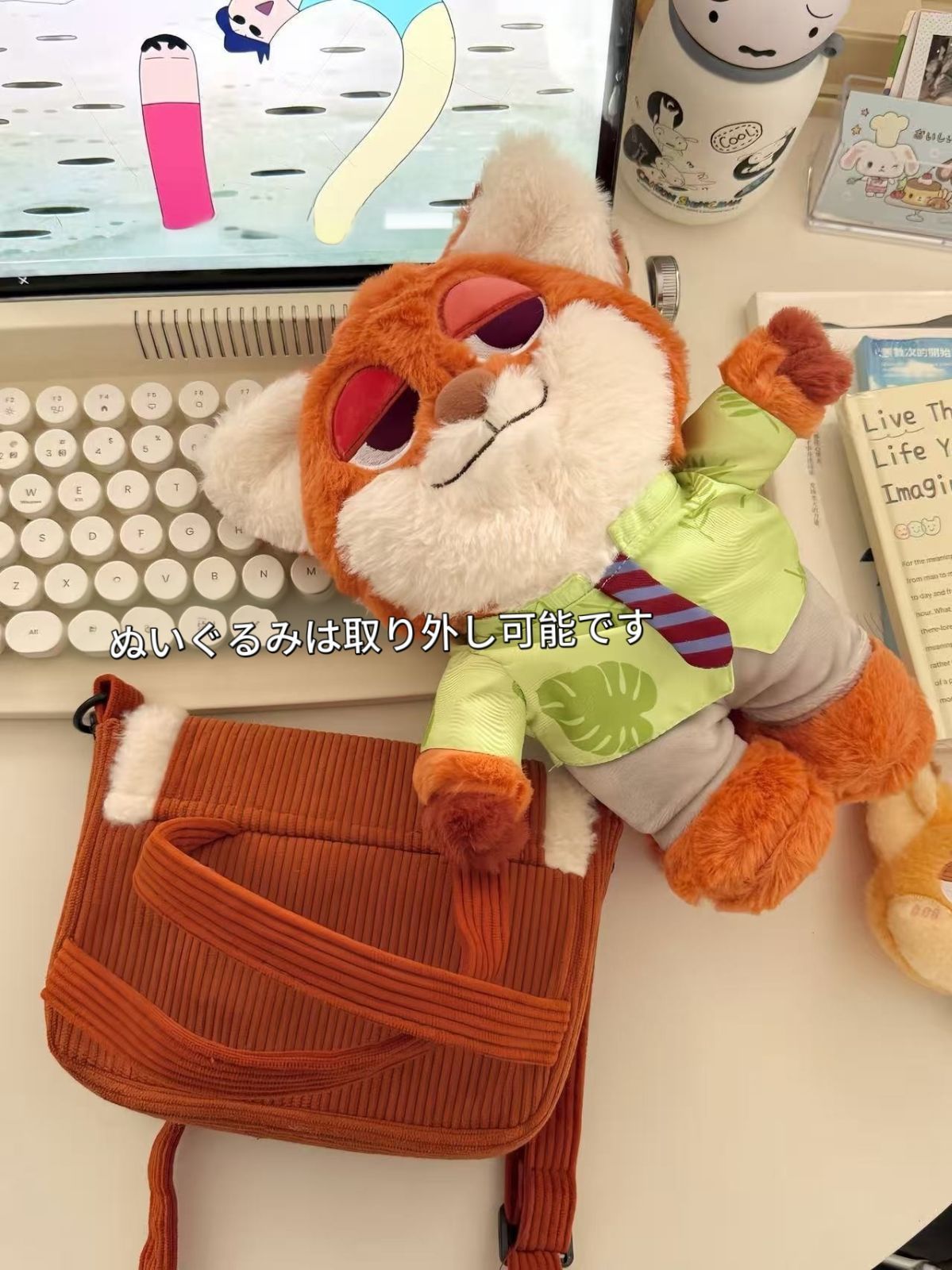 新品未使用】大人気 ズートピア ニック ジュディ ぬいぐるみ取り外し