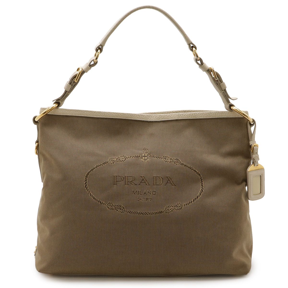 PRADA プラダ ロゴジャガード ワンショルダー セミショルダー