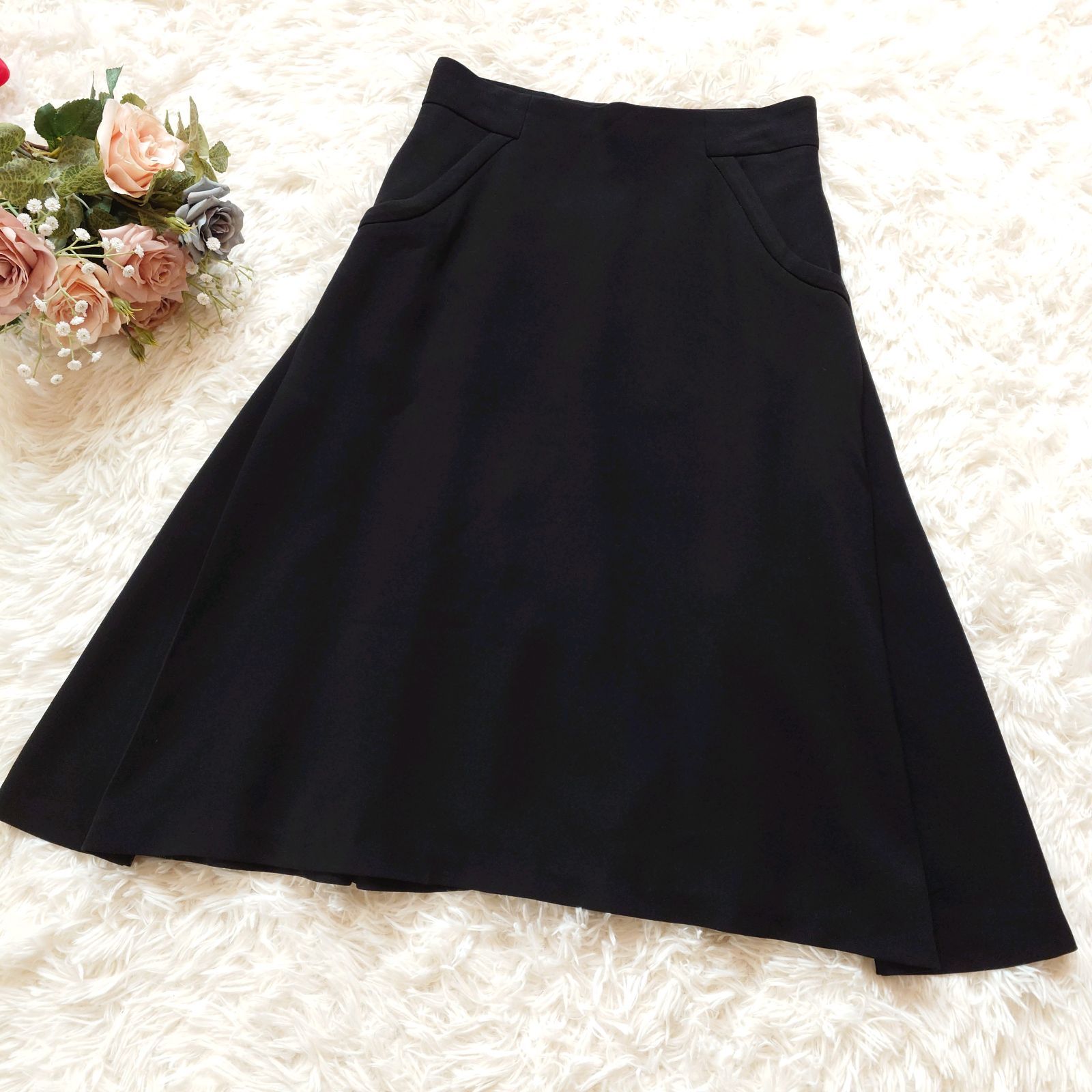 美品 マメクロゴウチ マメ mame mamekurogouchi フレア タック