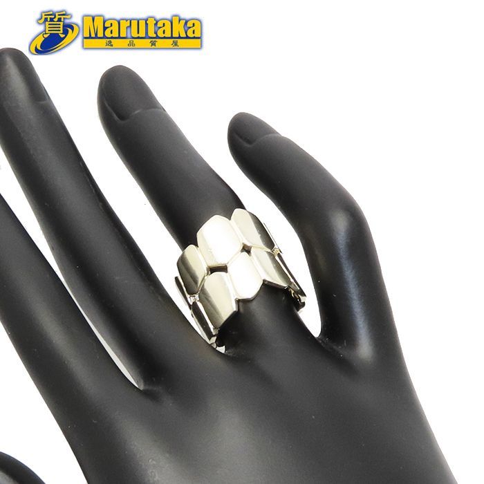 エルメス ニロティカス エクラ リング #52 約12号 11.0g 箱 保存袋