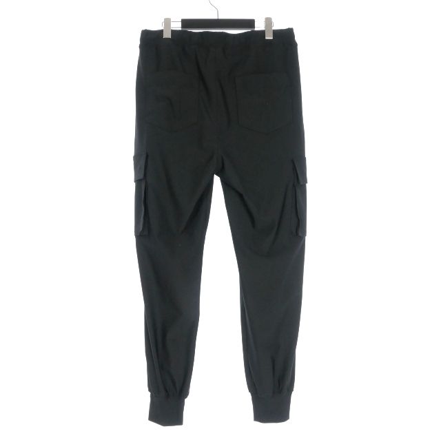 リサウンドクロージングリブカーゴパンツRC24-ST-029ブラック黒 RESOUND CLOTHING - PT CARGO PANTS / RC29-ST-035 / 裾ゴムイージー