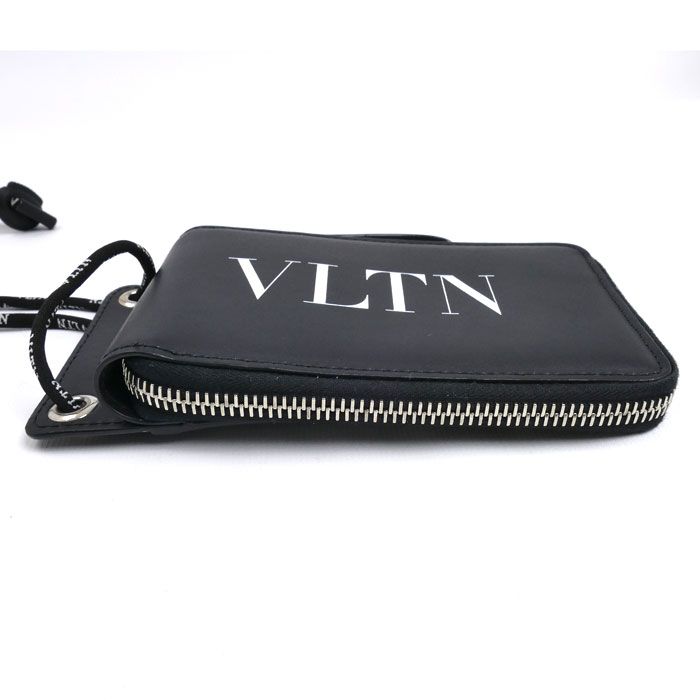 VALENTINO ネックストラップ付きウォレット Valentino Garavani ヴァレンティノ・ガラヴァーニ VLTN ネック