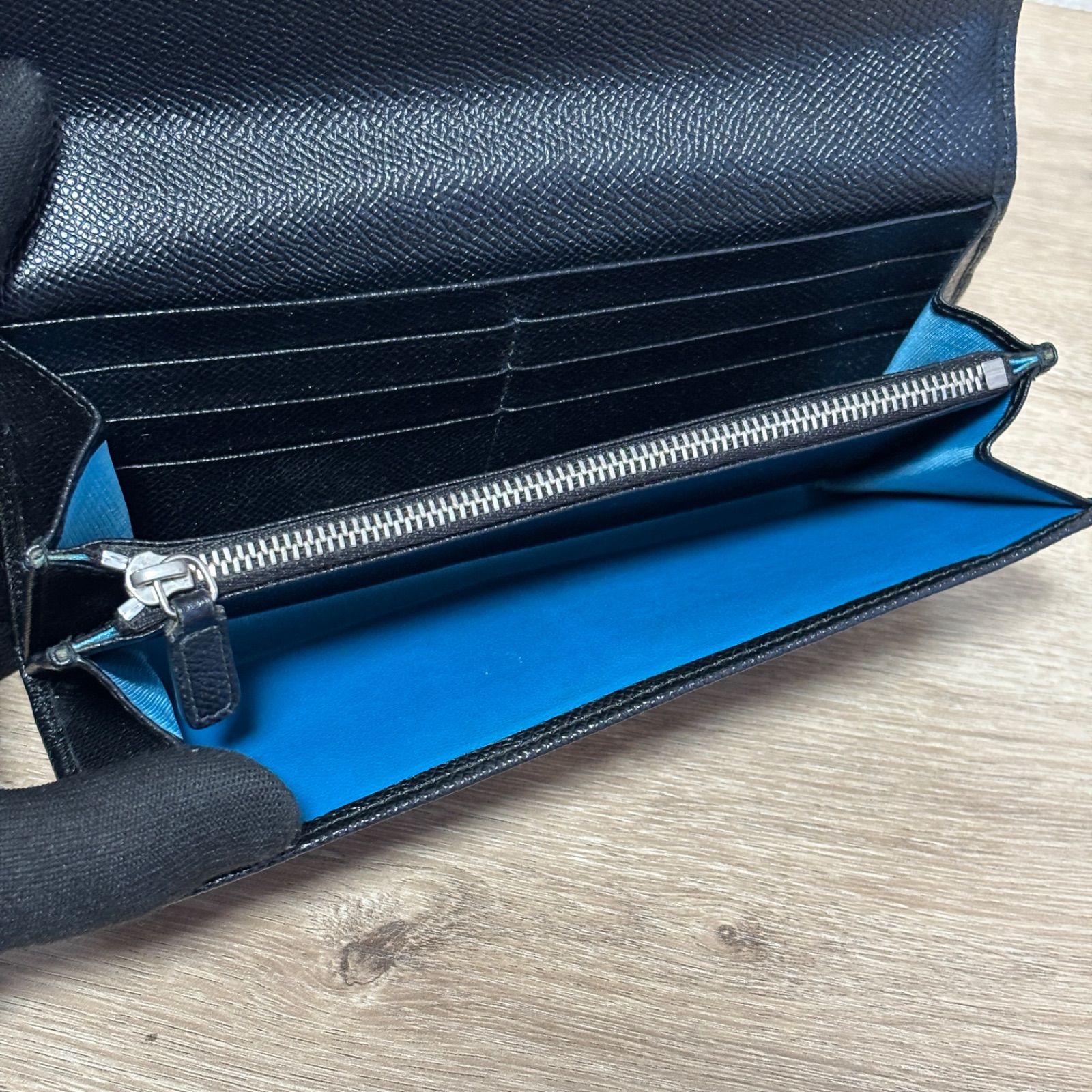 BVLGARI ブルガリ ブルガリブルガリ レザー 長財布 二つ折り ロング