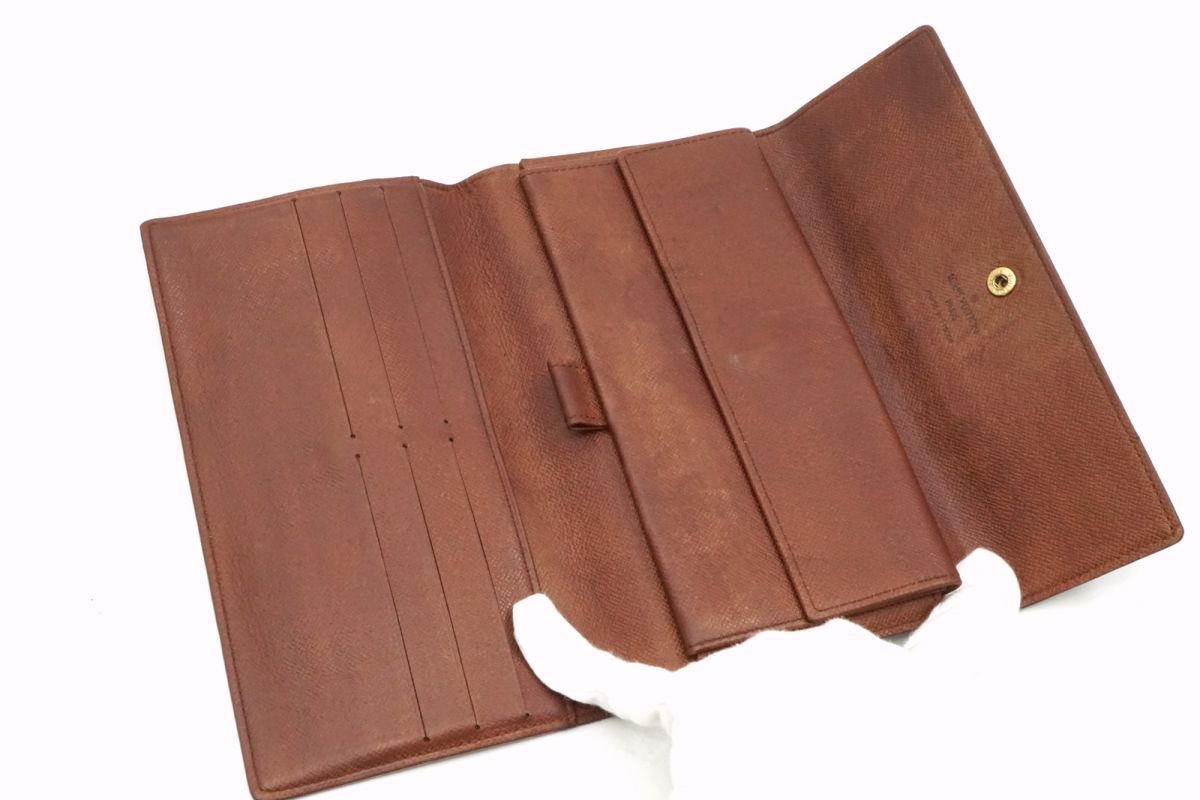 ルイ ヴィトン ポルトトレゾール インターナショナル 三つ折り 長財布