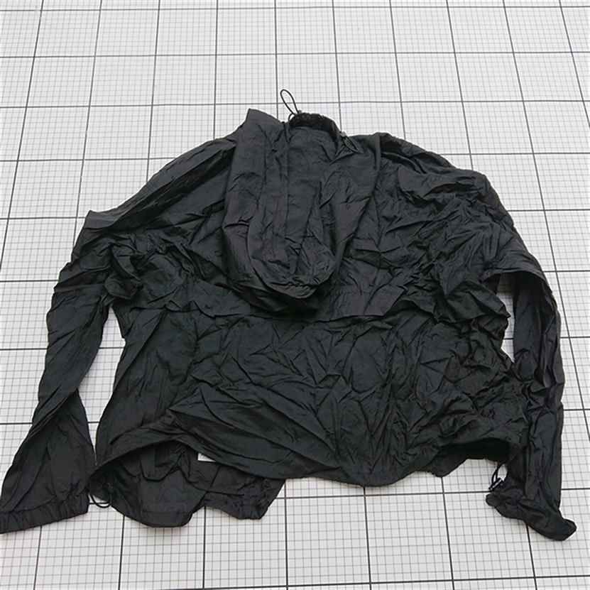 ◇ Θ シテン CITEN ナイロンフードブルゾン ブラック系 フリーサイズ
