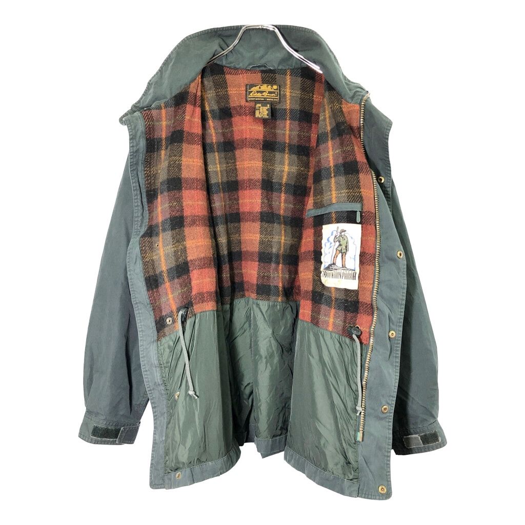 希少 Eddie Bauer エディーバウアー 置き時計 牛柄 90年代 Eddie Bauer エディーバウアー MOUNTAIN PARKA マウンテン
