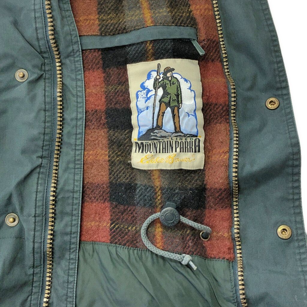 希少 Eddie Bauer エディーバウアー 置き時計 牛柄 90年代 Eddie Bauer エディーバウアー MOUNTAIN PARKA マウンテン