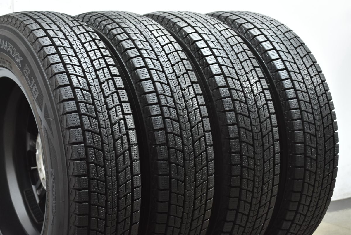 バリ溝 美品】MID MUD RIDER 16in 5.5J +22 PCD139.7 ダンロップ