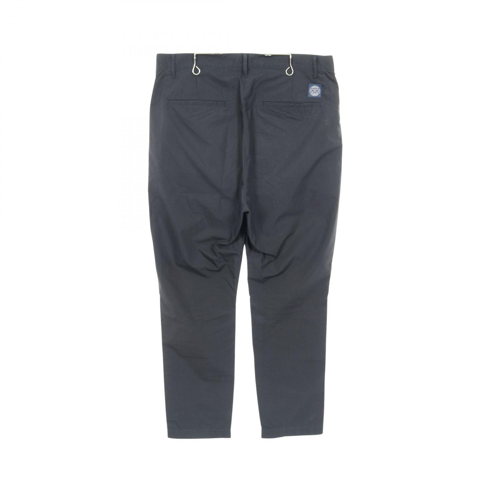 ポータークラシック PORTER CLASSIC パンツ ネイビー コットン POPLIN