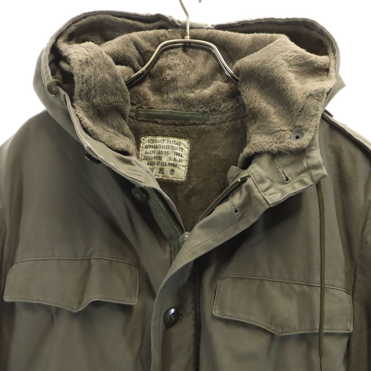 GERMAN MILITARY ドイツ軍 80s ヴィンテージ モッズコート 6 オリーブ