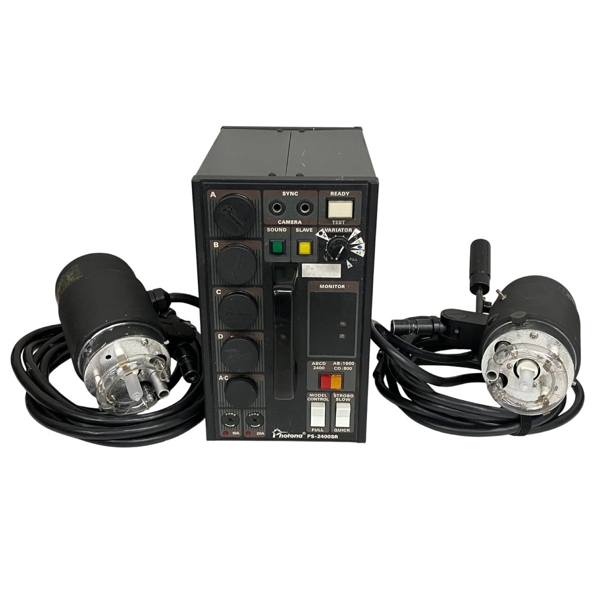 Photona PS-2400SR ジェネレーター ストロボ 2台セット 電源コード欠品 
