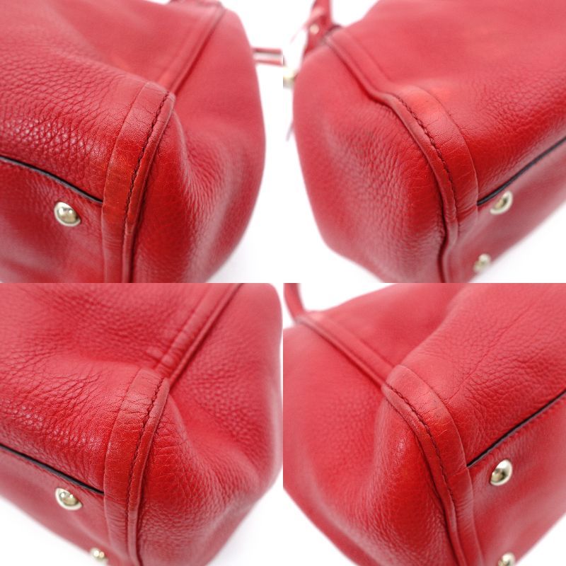 グッチ GUCCI ソーホー トートバッグ レッド 赤 レザー ショルダー