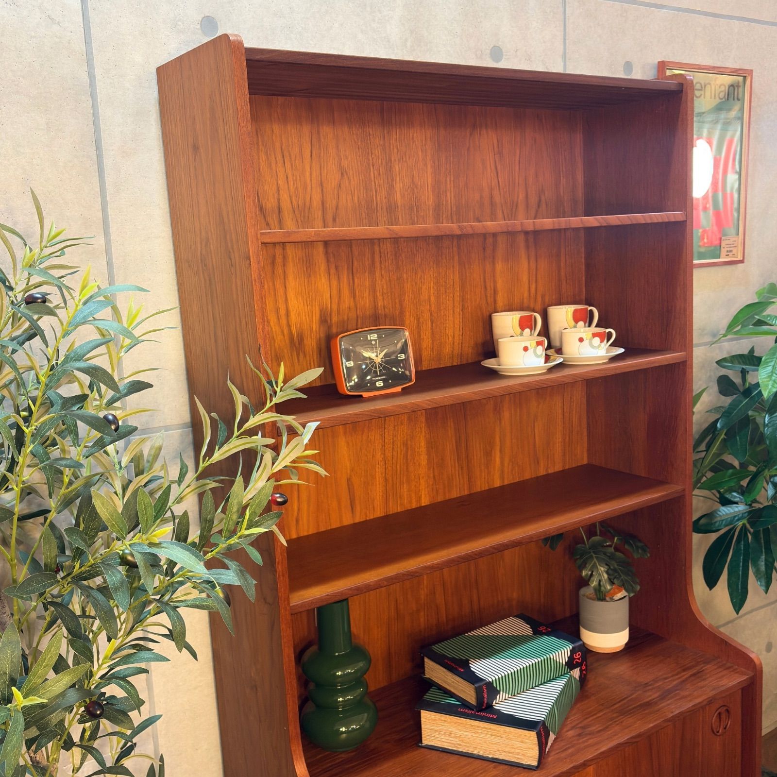 VINTAGE】Danish Teak Bookcase & Cabinet / デンマーク製 チーク材