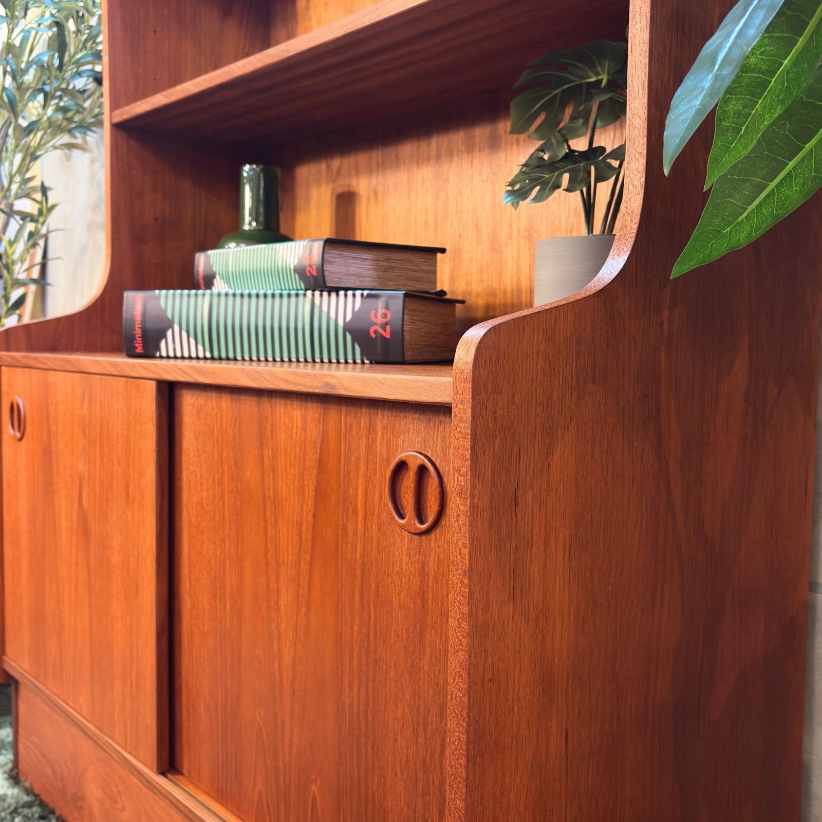 VINTAGE】Danish Teak Bookcase & Cabinet / デンマーク製 チーク材
