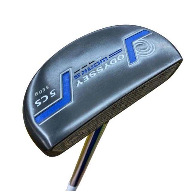【中古】 オデッセイ WORKS #5CS 34インチ パター PT スチール (フレックスその他) メンズ 男性用 右利き 右用 Dランク ゴルフクラブ