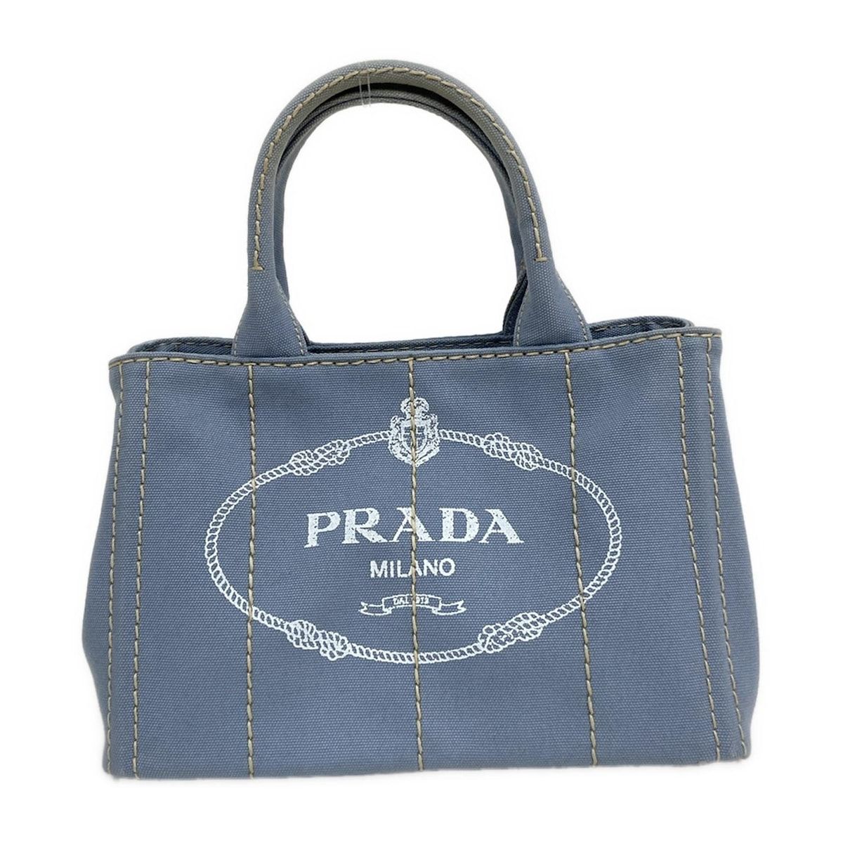 PRADA(プラダ) トートバッグ CANAPA 1BG439 ライトグレー 【公式通販】
