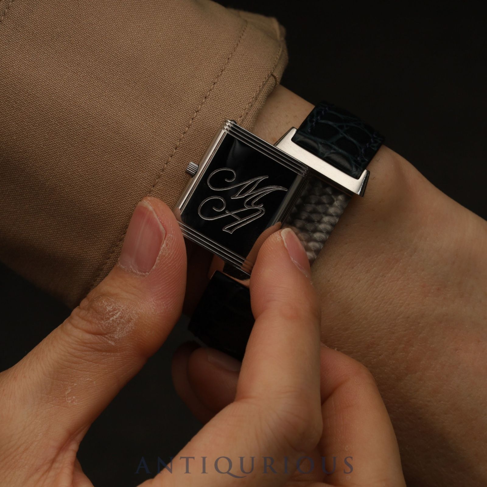 ジャガー・ルクルト レベルソクラシック 250.8.86 手巻き Cal.846/1 革