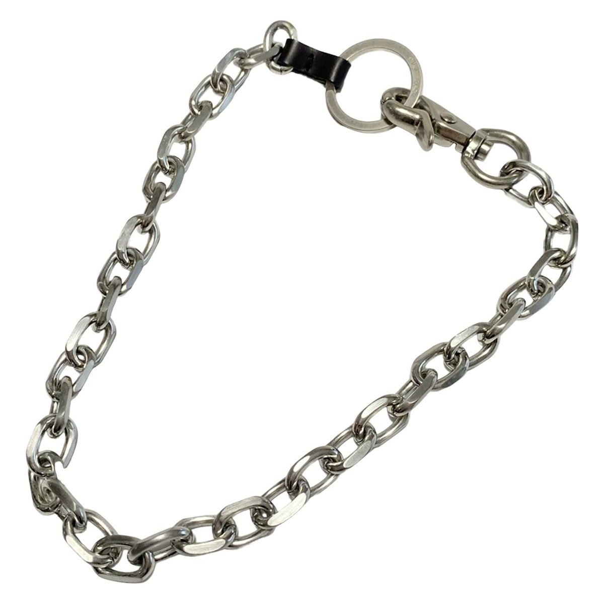 OUR LEGACY(アワー レガシー) アクセサリー - レザー シルバー×黒