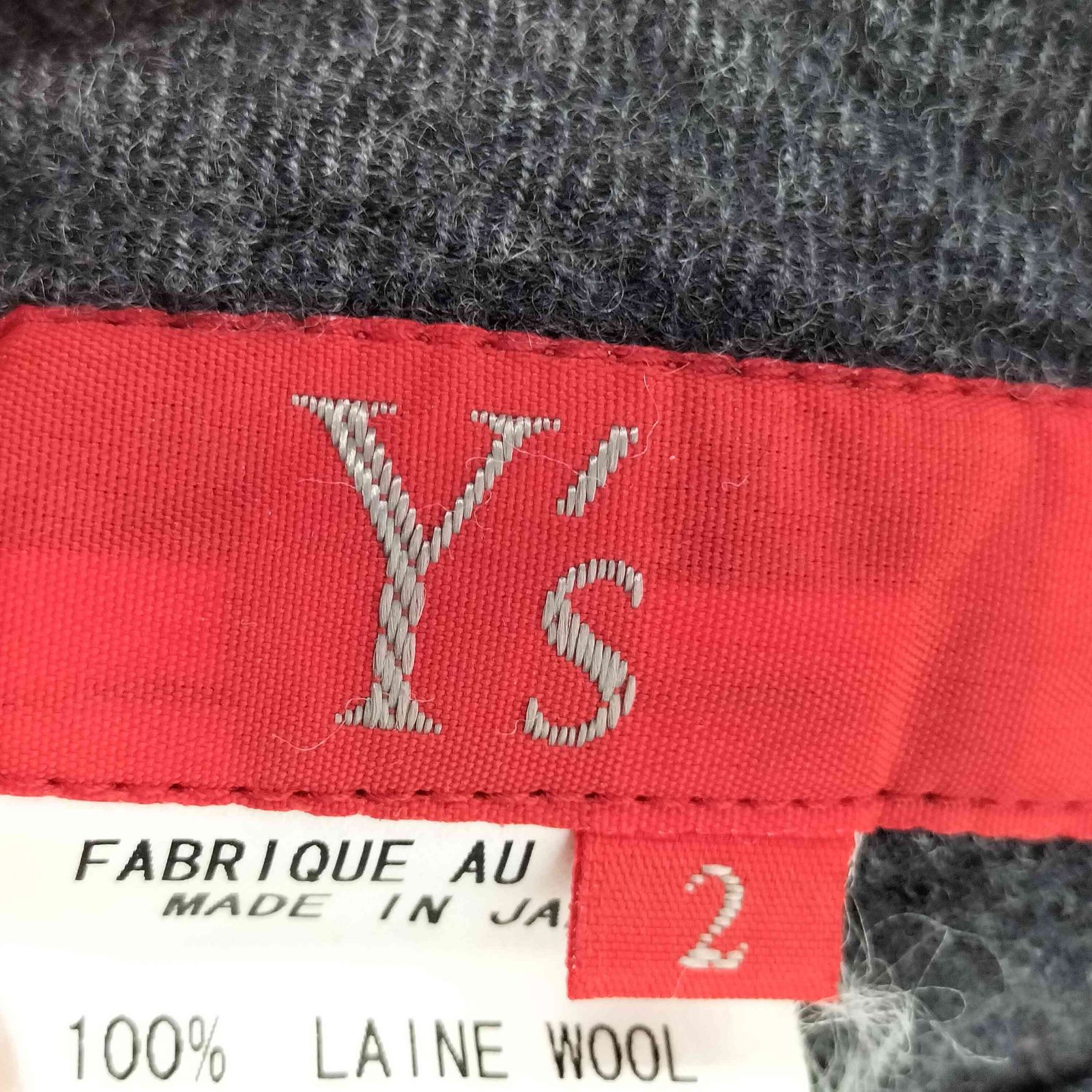 ワイズレッドレーベル Ys Red Label ウール縮絨 カーゴパンツ メンズ