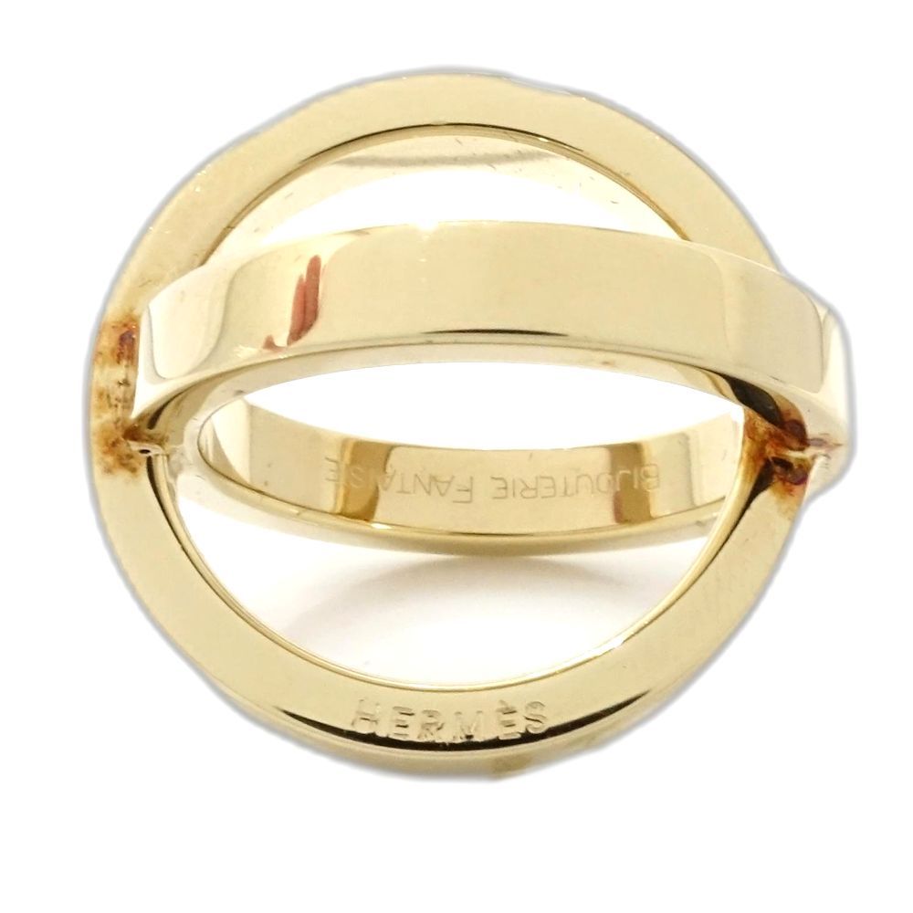 HERMES エルメス スカーフリング コスモス GP(ゴールドメッキ