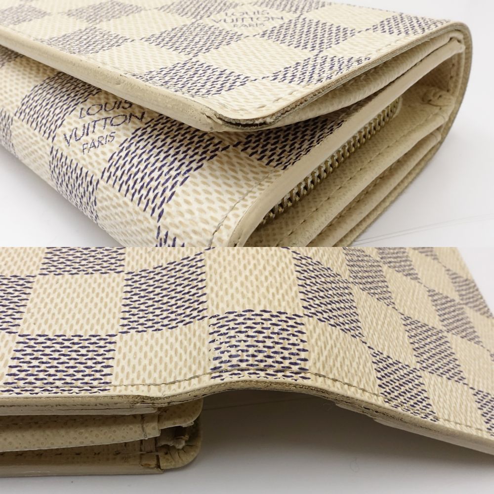 ルイヴィトン ダミエ アズール トレゾール 二つ折り財布 N61744 ルイヴィトン N61744 二つ折り財布 ダミエアズール LOUIS VUITTON
