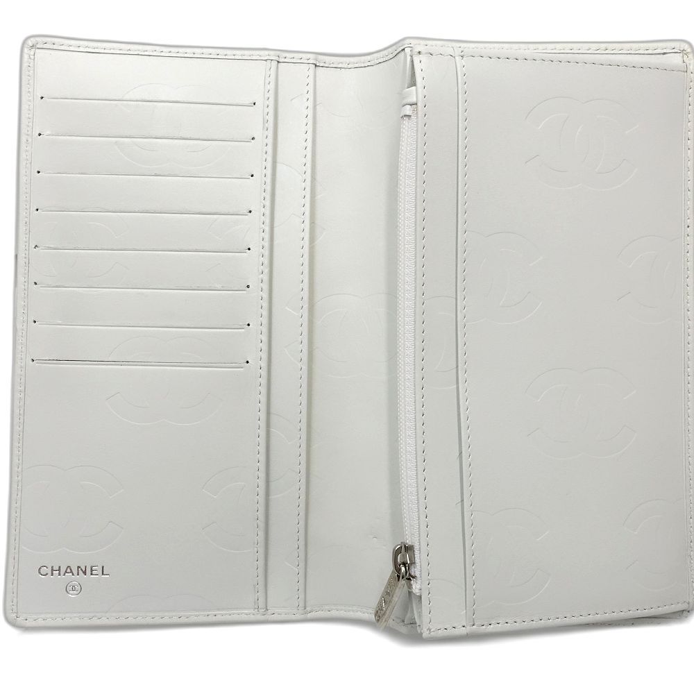 中古】CHANEL シャネル 長財布 A28717 ロングフラップウォレット
