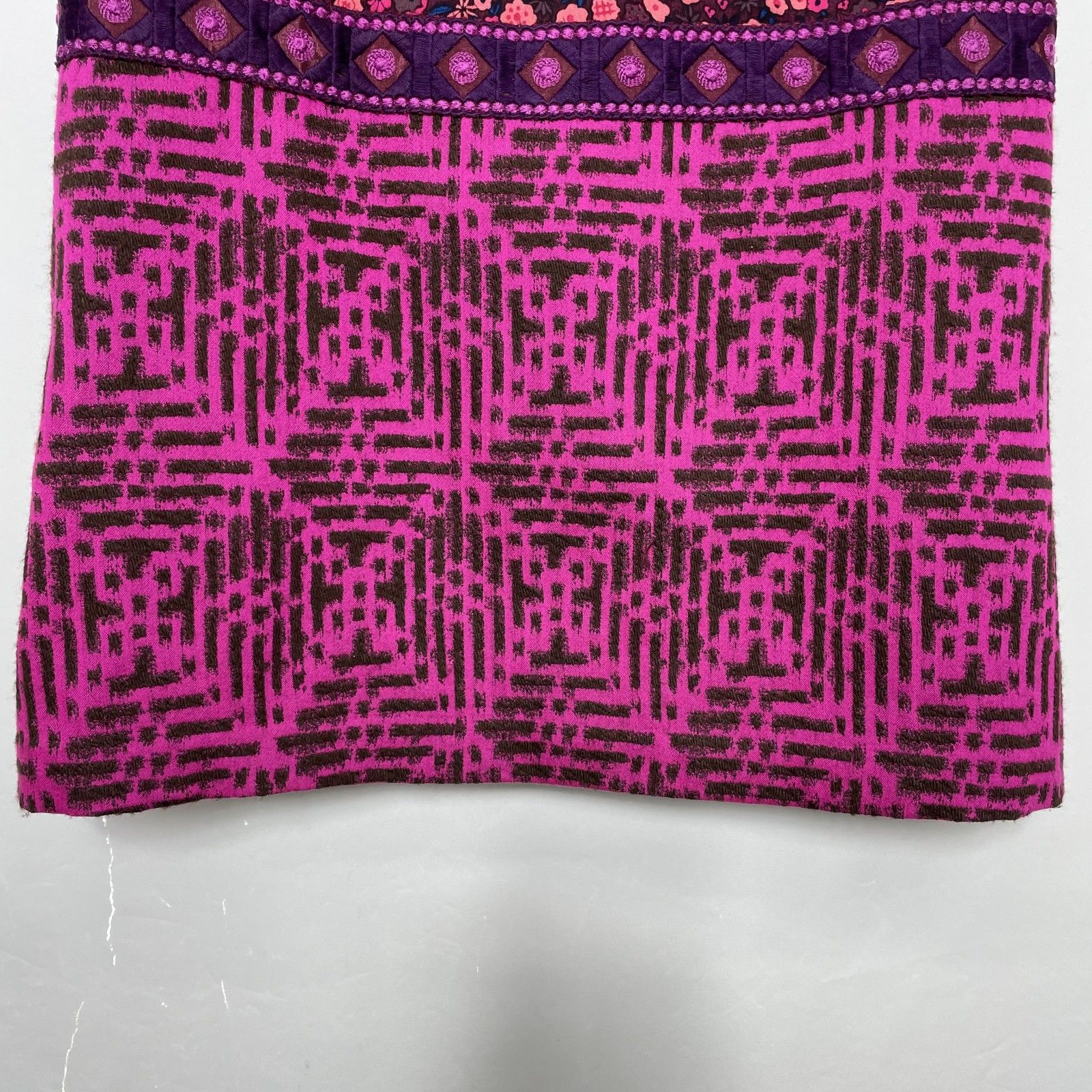 ANNA SUI アナスイ 花柄ワンピース ノースリーブ デザイナーズ