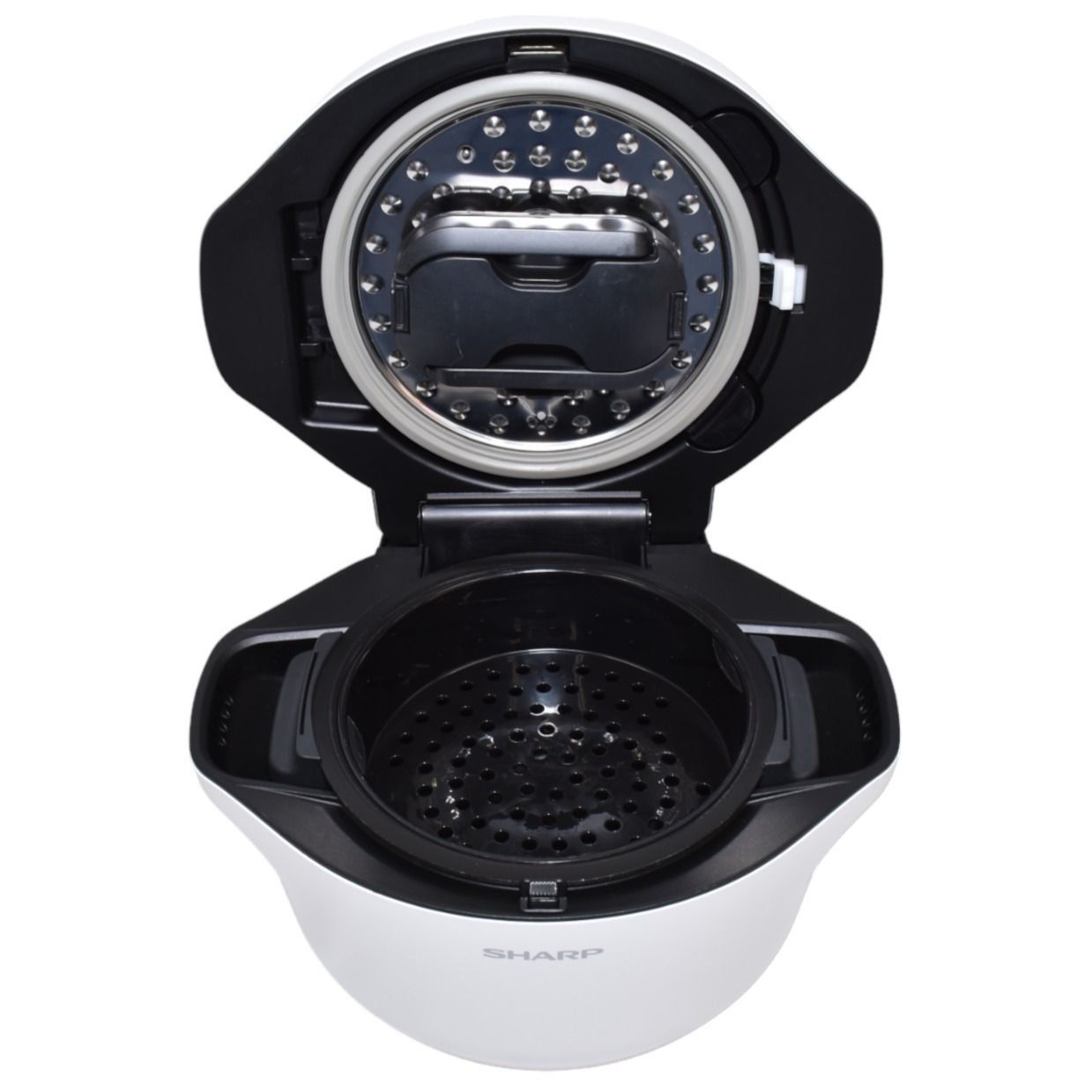 シャープ ホットクック KN-HW16G-W 無水調理鍋 ヘルシオ 電気鍋 1.6L