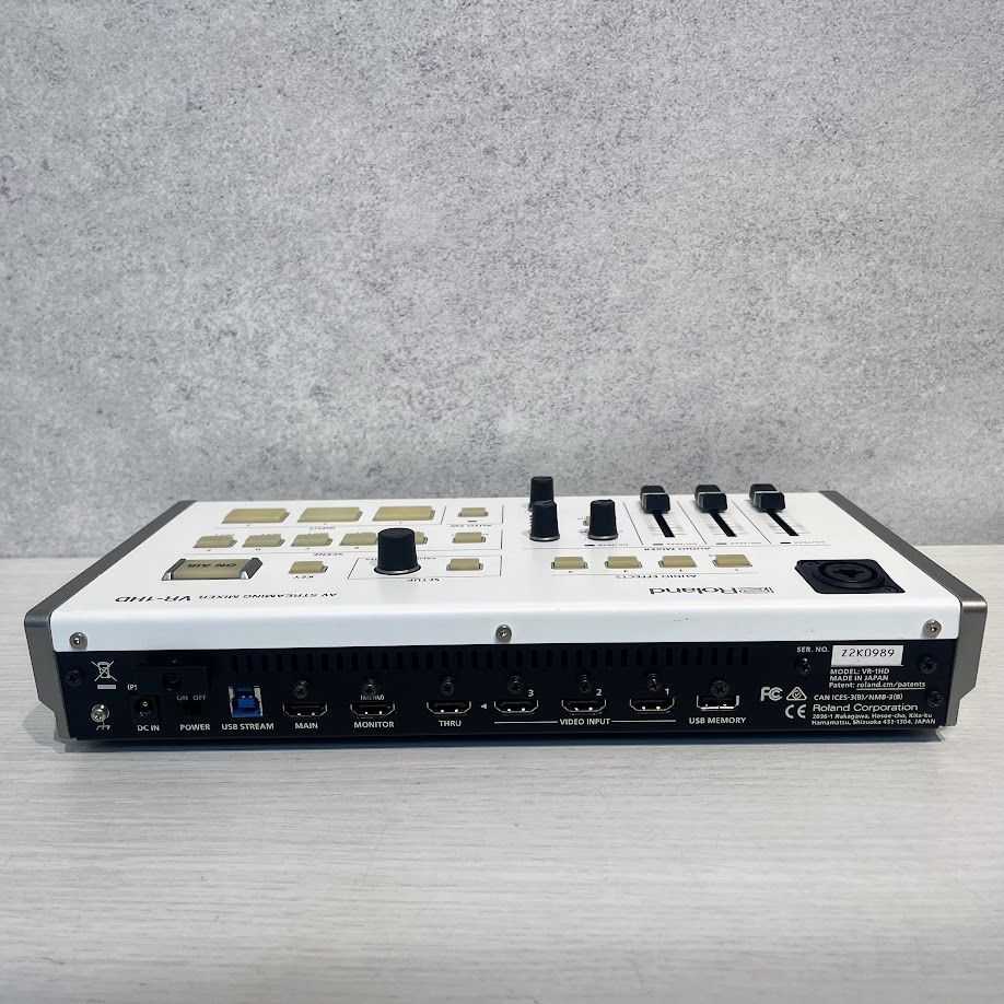中古品】Roland VR-1HD AVストリーミング・ミキサー 通電確認済み