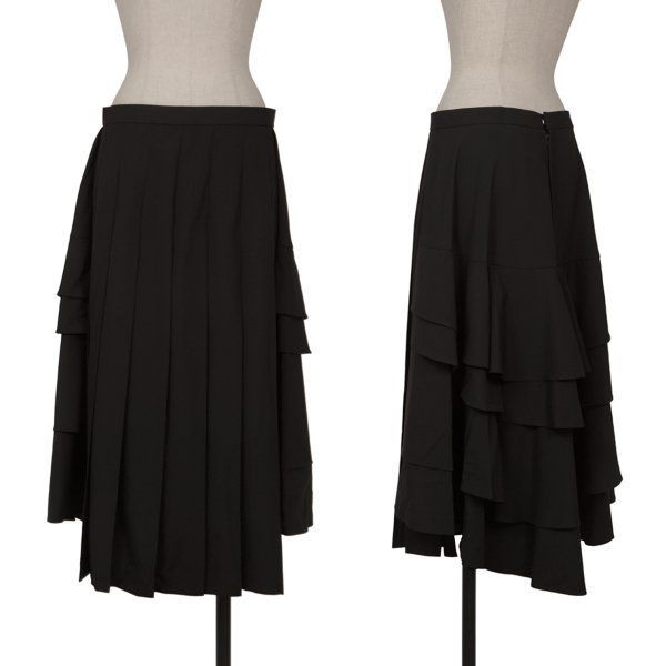 コムデギャルソンCOMME des GARCONS ウールバックティアード切替