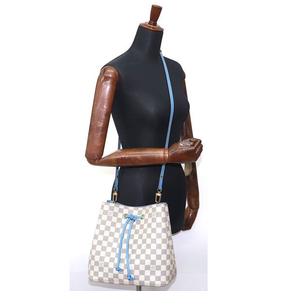 ルイヴィトン N40153 ネオノエ ダミエアズール ブルーエ 2WAY