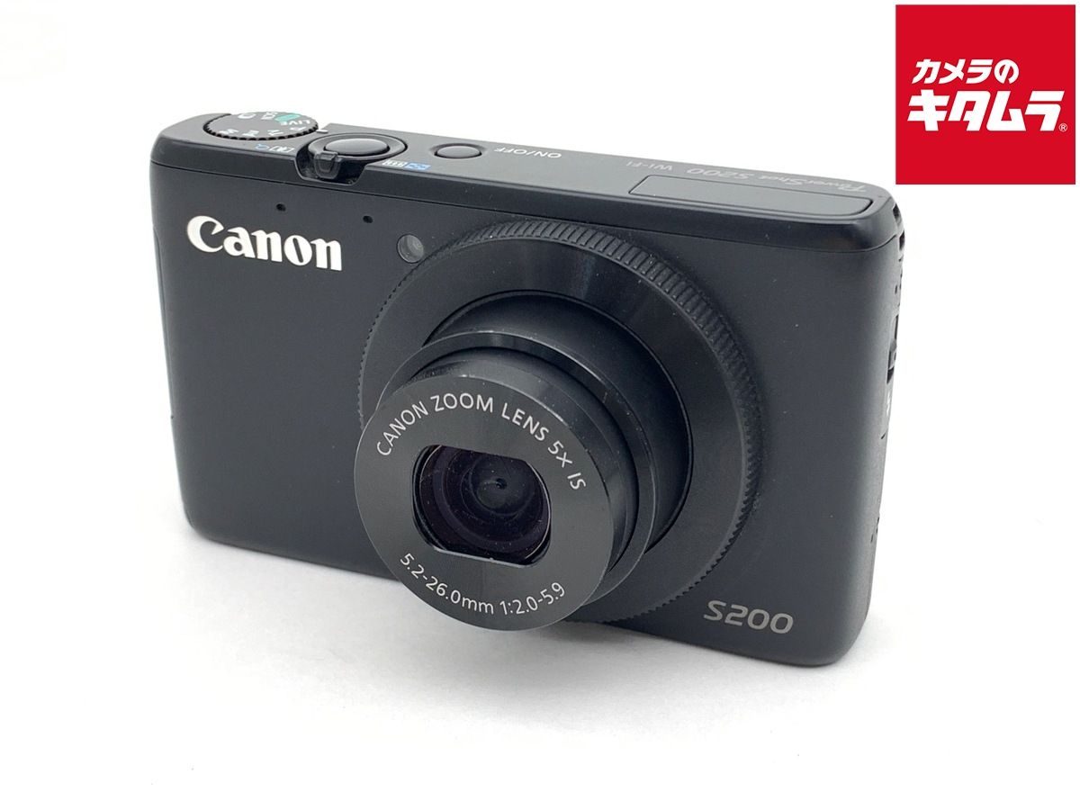 Canon PowerShot S200 ブラック ジャンク Yahoo!オークション -「powershot s200」の落札相場・落札価格