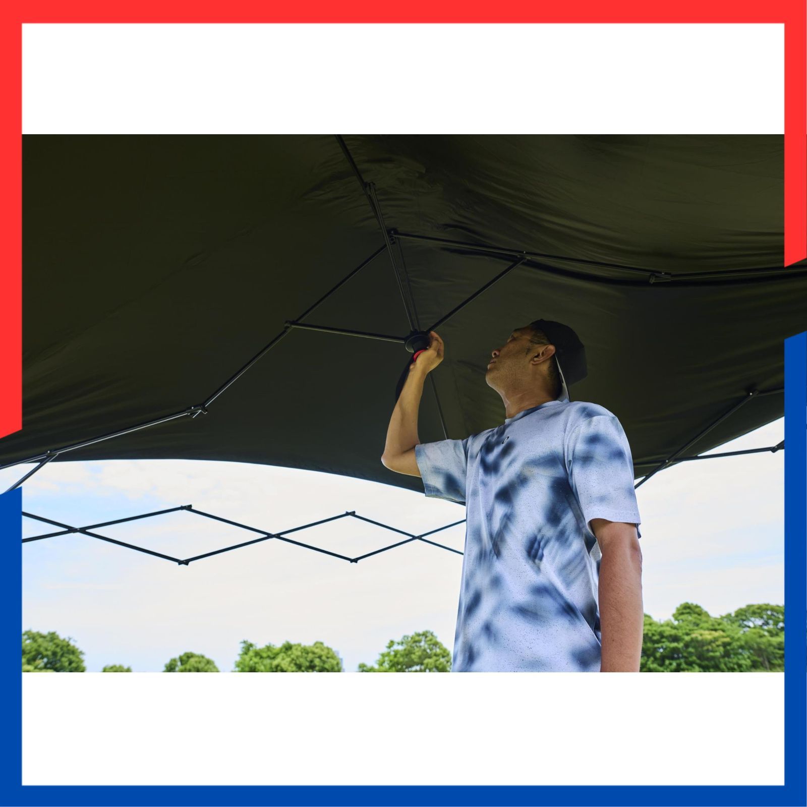 在庫処分】日除け 小売 DARKROOM 屋外 インスタントバイザーシェード