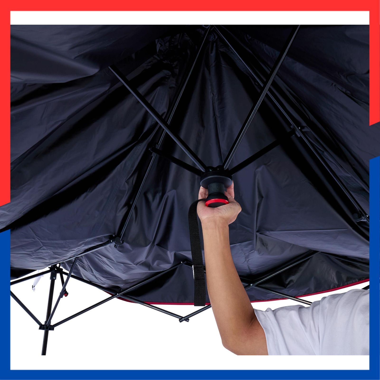 在庫処分】日除け DARKROOM 屋外 インスタントバイザーシェード