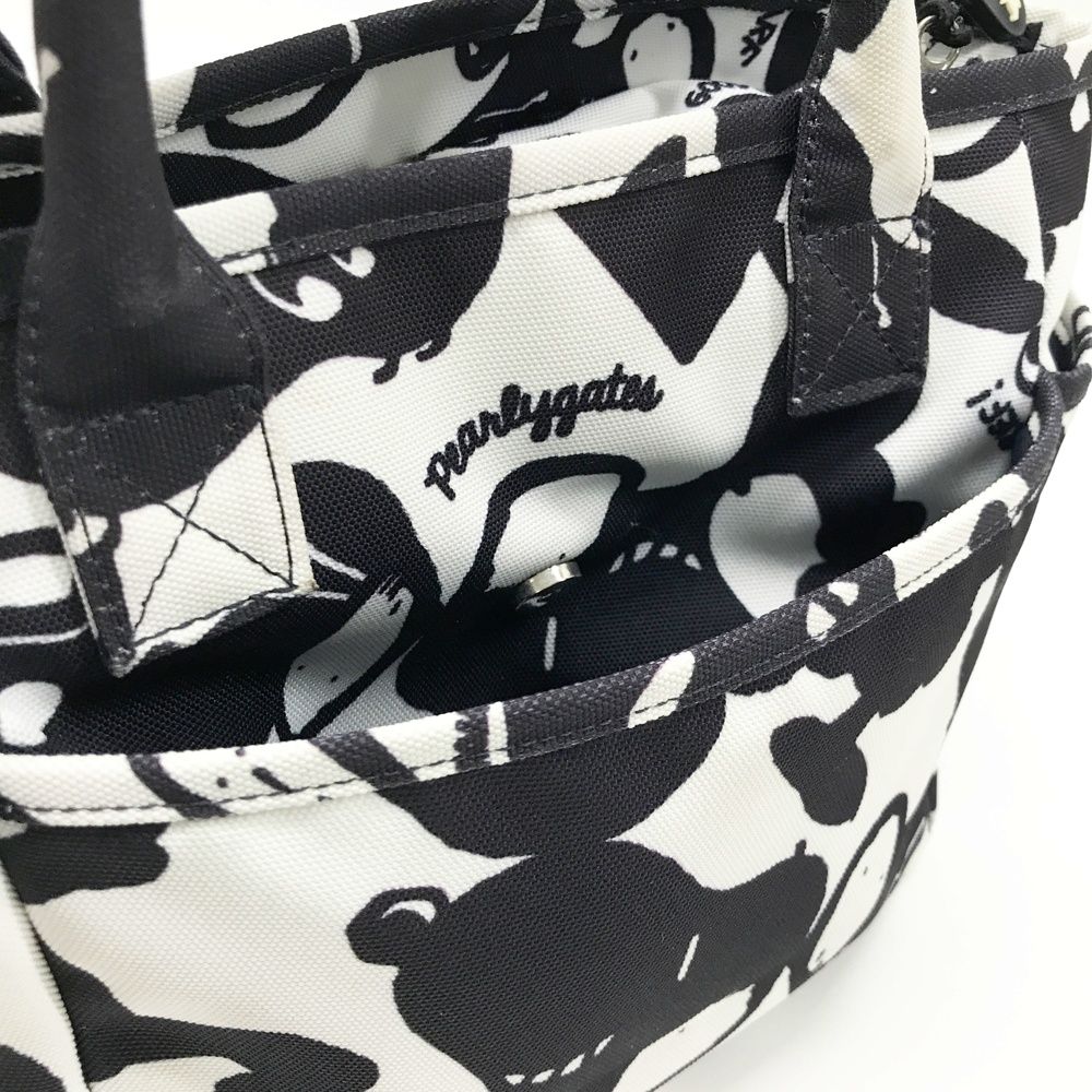 パーリーゲイツ　カートバッグ　SNOOPYスヌーピー　総柄 PEARLY GATES パーリーゲイツ ×PEANUTS カートバッグ スヌーピー 総柄