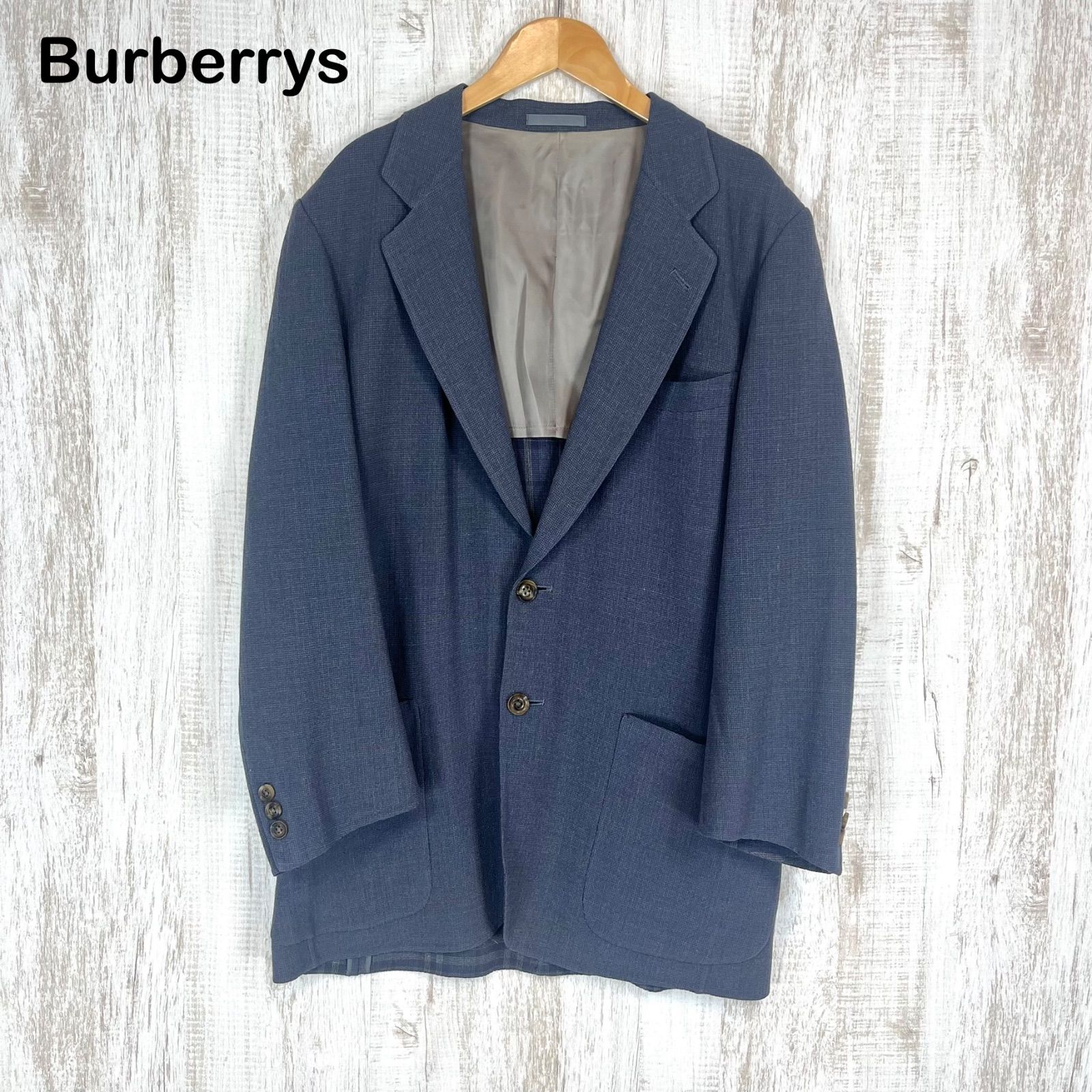 Burberrys バーバリーズ グレンチェック サマーウール 背抜き 