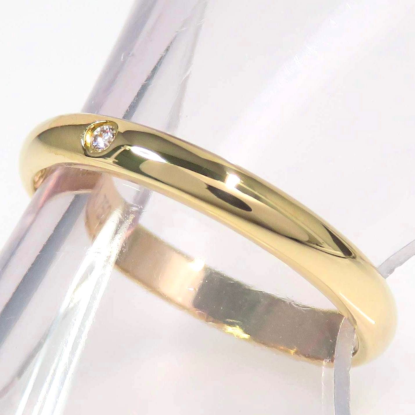 Cartier リング 54サイズ AU 750 ダイヤモンド装飾 Cartier リング 54サイズ AU 750 ダイヤモンド装飾 カルティエ Cartier