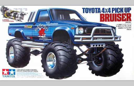 新品】ラジコン 1/10 トヨタ ハイラックス 4WD ハイリフト(RN36