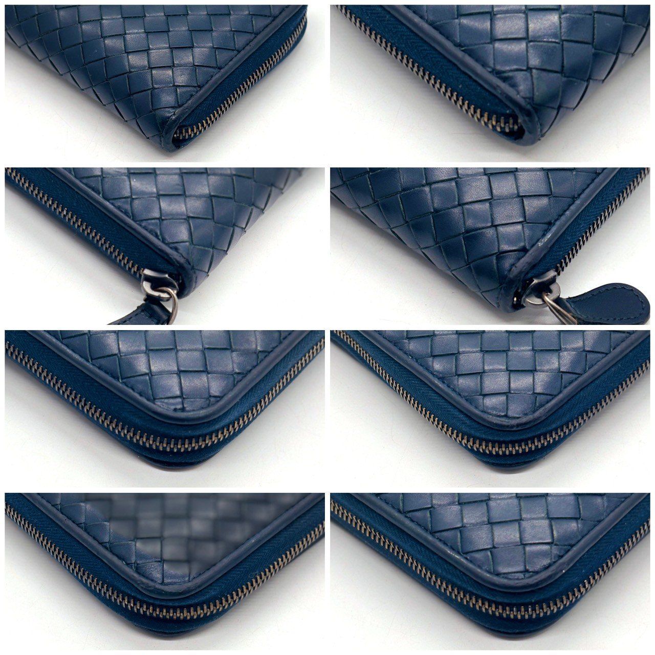 静かに格を上げる】 BOTTEGA VENETA ボッテガヴェネタ 長財布 ラウンド